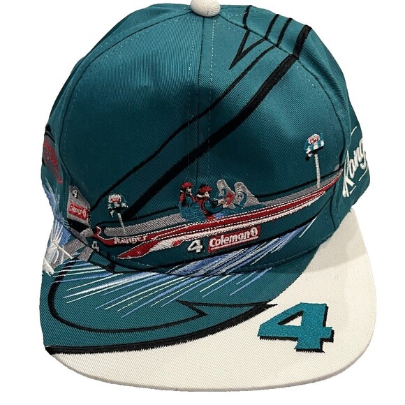 Vintage 80’s 90’s Bass Fishing Limited Edition Hat Adjustable FLW Tour Ranger - Picture 1 of 4